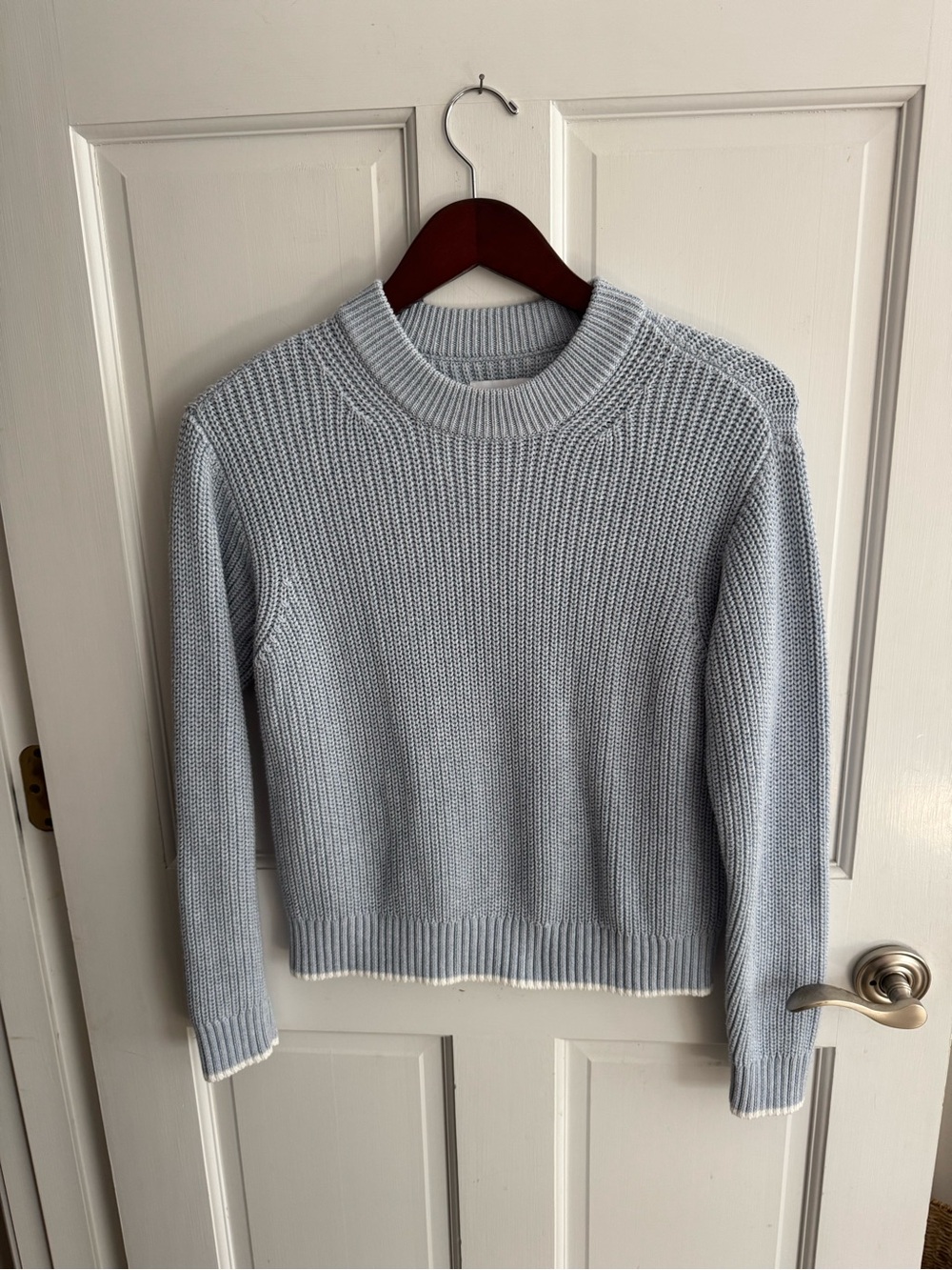 PISTOLA Ren All Day Sweater Light Blue - Picture 2 of 6